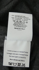 Premium Mood Denim Superior Sweatshirt Grey Soft Fleece Lined Italy Designer XL