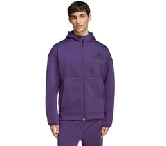 adidas Mens Z.N.E. Full Zip Hoodie Aurora Plum / Purple Size: MT NWT