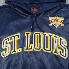 Vintage Fubu Hoodie Men 2XL 90s St Louis City Edition Limited Hip Hop Streetwear