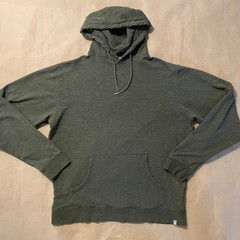 Peter Millar Lava Wash Hoodie Mens M Green Pullover Lounge Gym