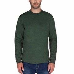 BC Clothing Waffle Knit Sweatshirt Men 3XL Soft Plush Interior Lining