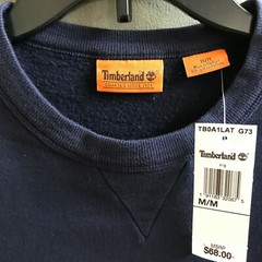 Timberland Men’s Sport Leisure Big Tree Crew Neck Pullover Sweatshirt A1LAT NEW
