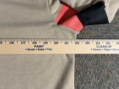 Onia Hoodie Men’s Medium Beige Long Sleeves Cotton Polyester Blend Pockets
