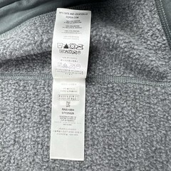 Patagonia grey weave men zippered jacket Medium great condition All seasons