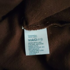 New ROMWE Sweatshirt Size Large Mens The Garden Is My Happy Place Pullover Brown