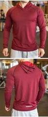 Men’s Hoodies Long Sleeve T-shirts Training Clothes Breathable Sports T – shirts