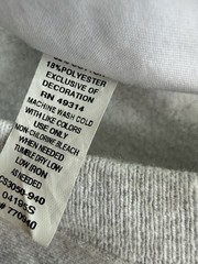 Champion Reverse Weave Boston Pullover Sweatshirt Adult Sz S Heather Light Gray