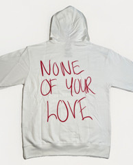 Lil TJay “None of Your Love” Hoodie Pullover Official Rapper Merch Streetwear M