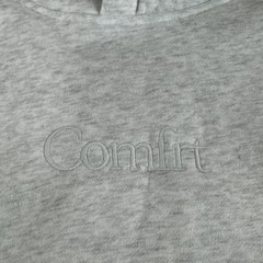 Comfrt Signature Hoodie – Light Heather Grey – Adult Extra Small