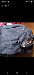 Hurley Men’s Gray Full Zip Hoodie w/ Pockets & Drawstring, Size S