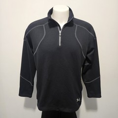 Under Armour Loose Fit All Season Gear Pullover Quarter Zip Mock Neck Jacket