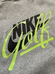Nike Golf Sweatshirt Hoodie Gray Logo Swoosh Athleisure Mens Large Sports