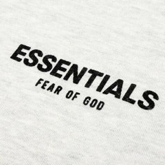 Light Oatmeal Fear of God Essentials Hoodie SS22