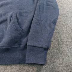 Superdry Hoodie Mens Medium Limited Edition Blue Pullover 08 Graphic Logo Fleece