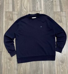 Vivienne Westwood Basic Logotype Sweatshirt Dark Blue Size XL Men’s