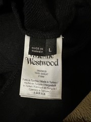 Vivienne Westwood Set Sweatshirt+Pans Black Cotton Sweaatpants orb Size L