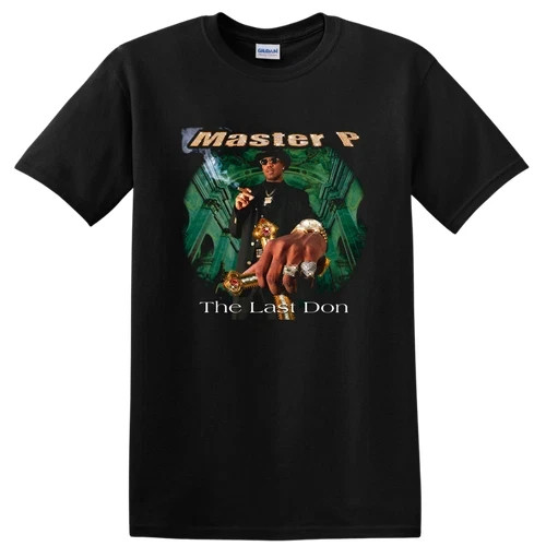 Master P The Last Don Graphic T Shirt Vintage Hip Hop Tee Cool Music Fashion