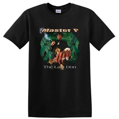 Master P The Last Don Graphic T Shirt Vintage Hip Hop Tee Cool Music Fashion