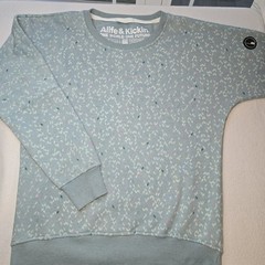 Alife & Kickin Green Sweatshirt All Over Print Sustainable Gorpcore Crewneck XXL