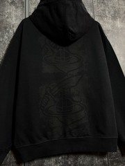 Sick Vivienne Westwood Anglomania Big Logo Orb Pirate Hoodie Luxury Streetwear L
