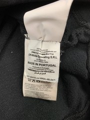 Off-White Men’s Black Graphic Sweatshirt Size S Cotton Made in Portugal