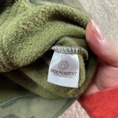 Independent Trading Co Bag Unit Camouflage Hoodie Mens Size Medium Gold Logo