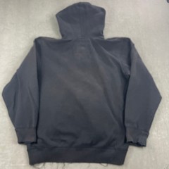 Miami University Original Leisure Mens XXL Black Distressed Quarter Zip Hoodie