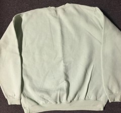 Vtg 90s Flowers Art Sweatshirt XL USA Nature Grunge Glitter Retro Vaporwave 80s