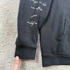 Yes Theory Seek Discomfort Hoodie Mens Medium Black Fleece Pullover YouTube