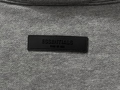 Fear of God FOG Essentials Mock Neck Sweatshirt Dark Oatmeal Grey Size L