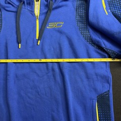 Under Armour All Season Gear Stephen Curry Hoodie Mens Large Loose Blue warriors
