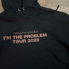 Morgan Wallen I’m The Problem Tour 2025 Hoodie Adult Size XL Official Merch