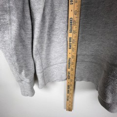 Theory Hoodie Men XL Gray Terrycloth Hooded Sweater Long Sleeve Basic Essential