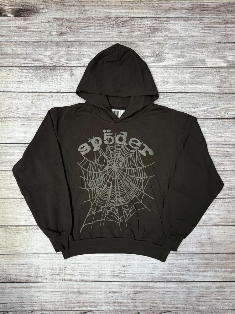 *BRAND NEW* Spider Worldwide Phantom Web Hoodie Black – Size M