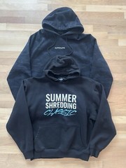 Lot Of 2 Alphalete Hoodie Black Gym Weight Training Hoodies – Men’s Size Large