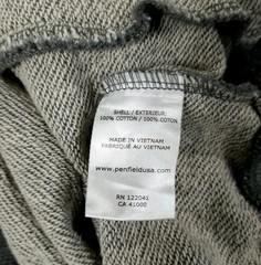 VTG Trailwear by Penfield Gray Hook/Loop Pullover Sweatshirt Men’s Size Medium