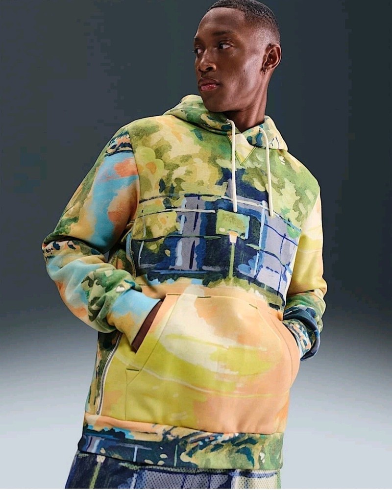 Nike Basketball Hoodie Mens L Standard Issue Therma-FIT HV3516-365 $110