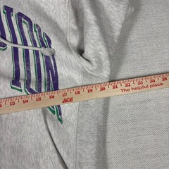 Champion Hoodie Reverse Weave Size Small Y2K Vintage Style Purple Green