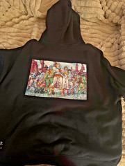 MADSAKI x Masters of the Universe He-Man Hoodie XL Black Mattel NTWRK Kaikai Kik