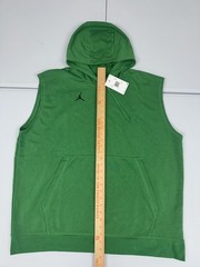 Nike Jordan Jumpman Dri-FIT Green Sleeveless Hoodie $77 DQ7946-388 Pick Size