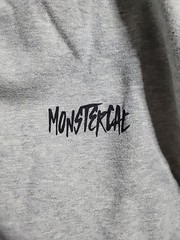 Monstercat Grey Pullover Drawstring Hoodie Size Small Brand New