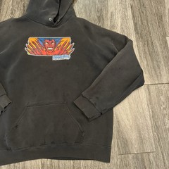 Vintage Made In USA Devilman Hook How Hoodie Size Xl