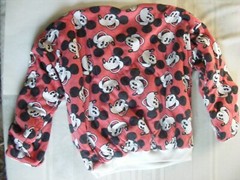 J.G. Hook Mickey and Co. Disney Reversible Puffy Sweatshirt