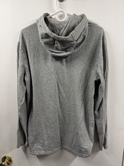 Nike Large Mens Hoodie Gray Long Sleeve Cotton Jersey Pullover Sweatshirt