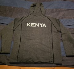 Nike Tech “Team Kenya” size XL Full Zip Fleece Hoodie Black.