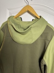 Nike Tech Fleece Hoodie Mens Medium Olive Green Full Zip Windrunner Jacket
