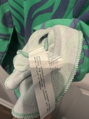 NWOT Zara MenS Pullover Hoodie Large Green Purple Swirl Sweatshirt