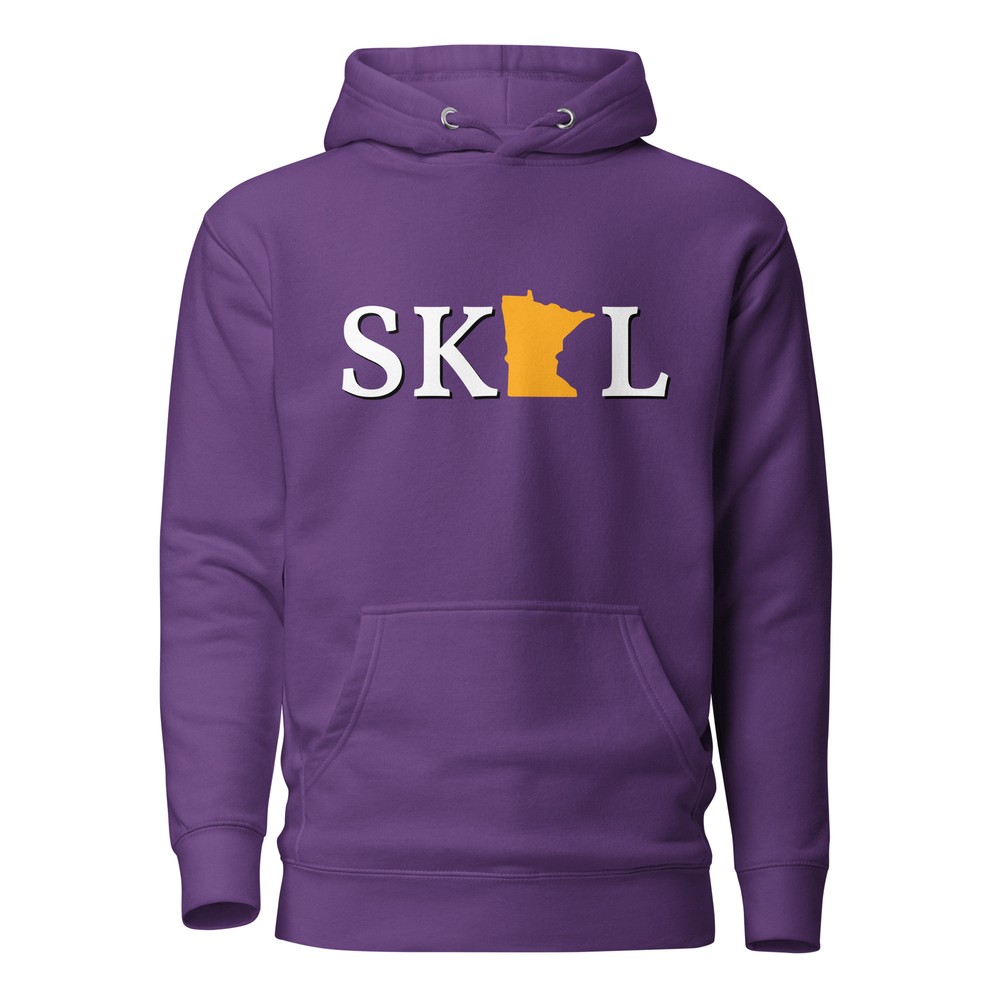 Skol Minnesota State Football Vikings Unisex Hoodie S,M,L,XL,2X,3X