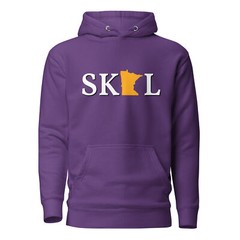 Skol Minnesota State Football Vikings Unisex Hoodie S,M,L,XL,2X,3X