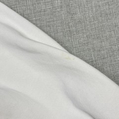 Nike Hoodie Mens M White Pullover Hooded Pockets Lined Heavyweight Fleece Logo